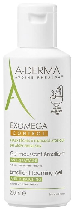 Гель для душа A-Derma Exomega Control, 200 мл