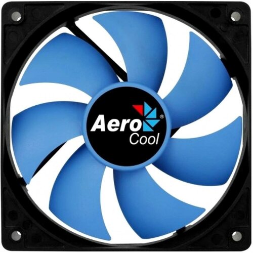 Вентилятор для корпуса Aerocool Force 12 120mm, 3pin+4pin, Blue blade
