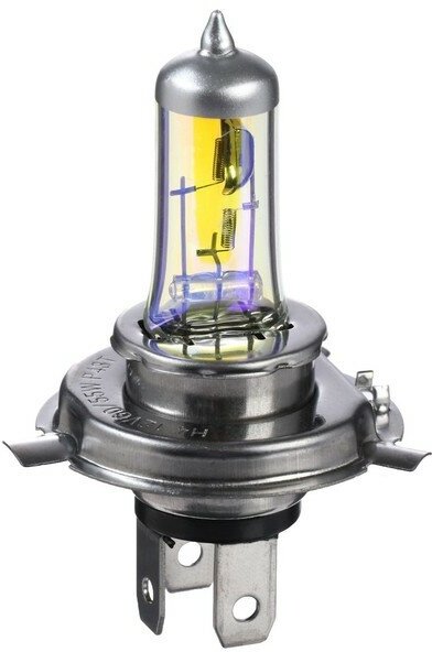 Cartage Галогенная лампа Cartage Rainbow Н4, P43t, 12 В, 60/55 Вт +30%, набор 2 шт