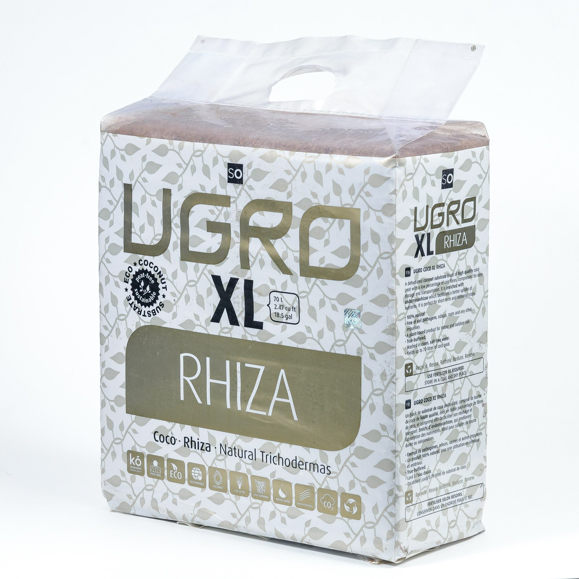 Кокосовый субстрат UGro XL Rhiza 70 л