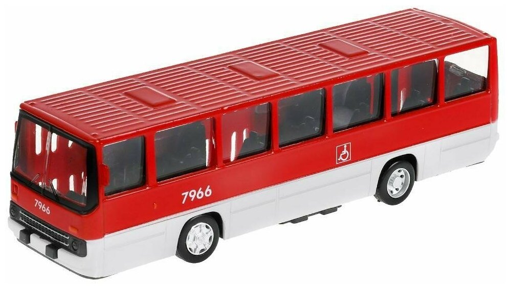 Модель металлическая Технопарк Рейсовый автобус Икарус, 17 см