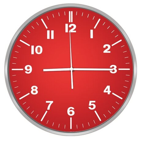 Часы CENTEK СТ-7100 красный 1149469