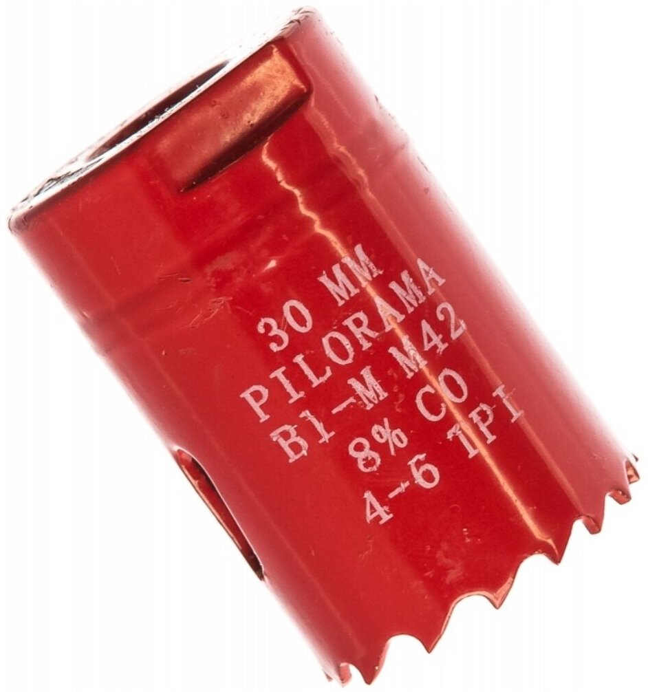 Коронка сверлильная Pilorama Bi-Metall 570030, 30 мм