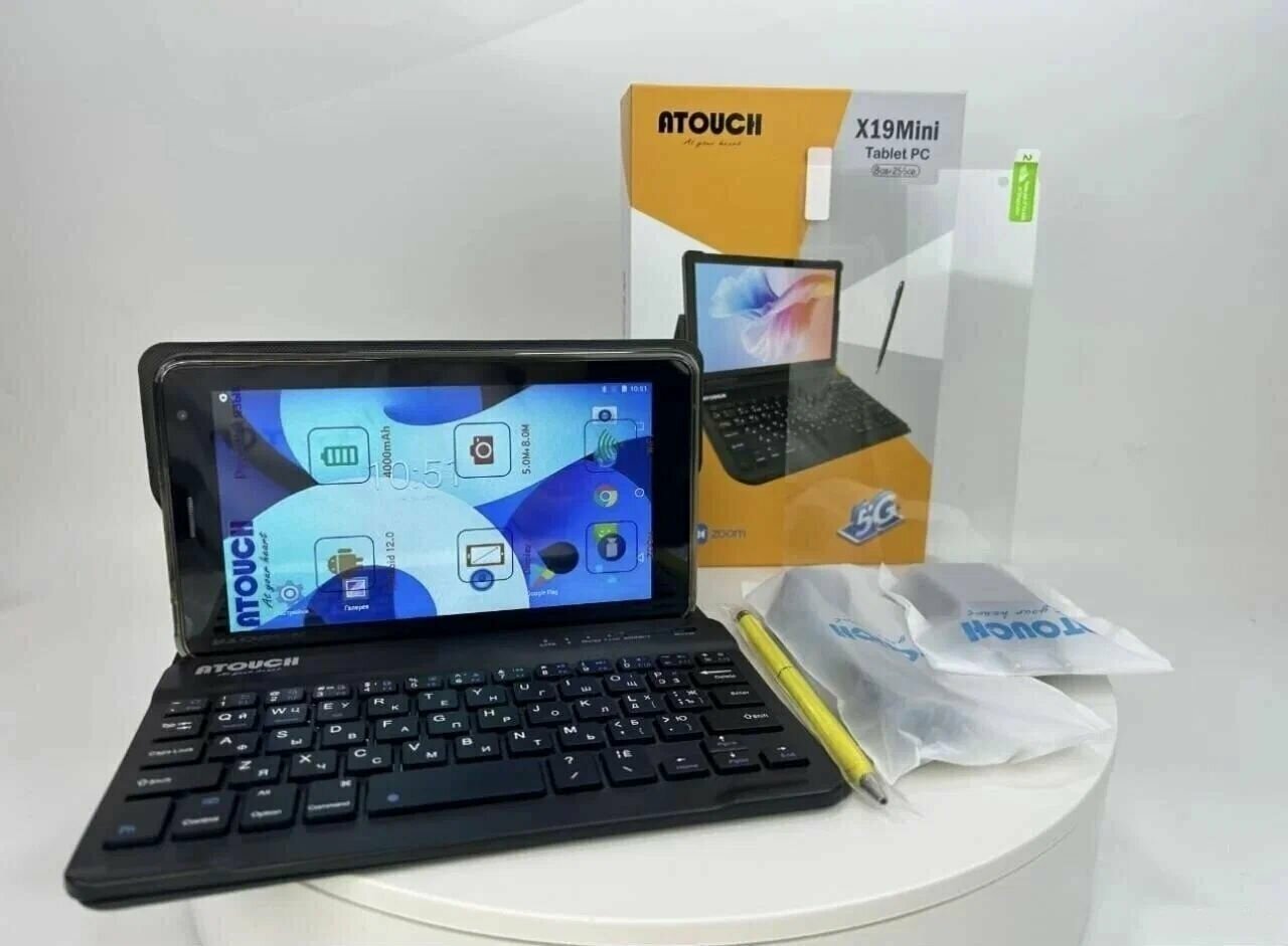 Планшет ATOUCH X19 Mini, 7 дюймов, 8/256 ГБ, Золотой