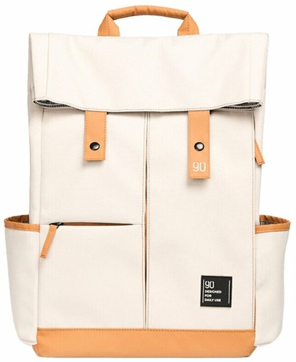 Рюкзак 90 Points Vibrant College Casual Backpack Creamy-White