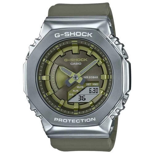 фото Часы наручные мужские casio g-shock gm-s2100-3aer японские противоударные оригинальные водонепроницаемые