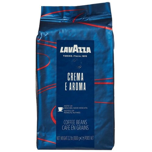 Кофе в зернах Lavazza Crema e Aroma Espresso, 1 кг, 2490