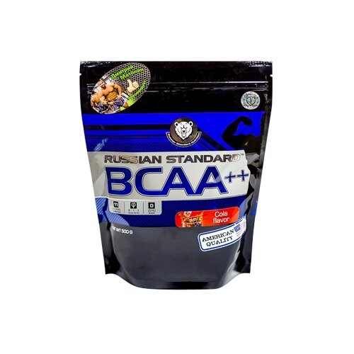 BCAA RPS Nutrition BCAA++ 8:1:1, кола, 500 гр. bcaa rps nutrition bcaa 8 1 1 клубника 200 гр