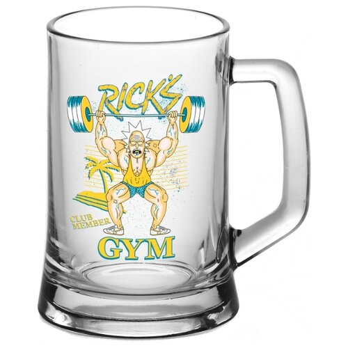 фото Кружка для пива "ладья" 500 мл "рик и морти" rick's gym nd play