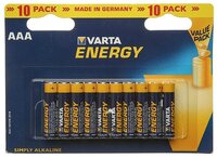 Батарейка VARTA 4103 LR03 BL10 Energy 10 шт блистер