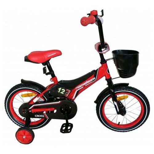 Велосипед 12 NAMELESS CROSS красныйчерный 746500₽