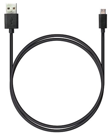 Кабель ROBITON P1 USB A - microUSB, 1м черный