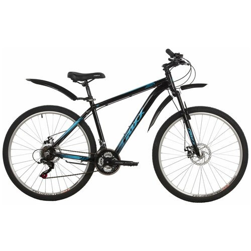 Велосипед FOXX 27.5" ATLANTIC D черный, алюминий