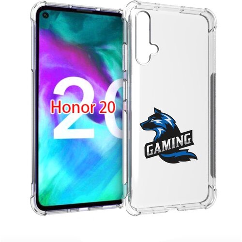 Чехол задняя-панель-накладка-бампер MyPads Gaming мужской для Huawei Honor 20/Honor 20S(Китайская версия YAL-AL50) противоударный чехол задняя панель накладка бампер mypads hyundai 4 мужской для huawei honor 20 honor 20s китайская версия yal al50 противоударный