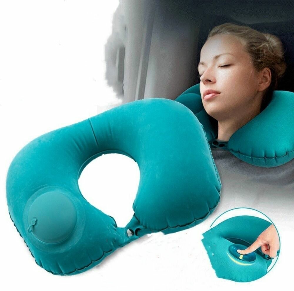 Подушка для шеи Надувная подушка для путешествий