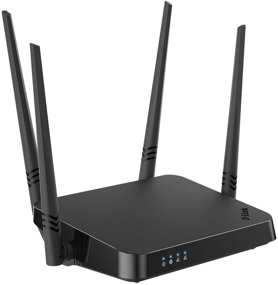 Wi-Fi роутер D-Link DIR-822/RU, черный