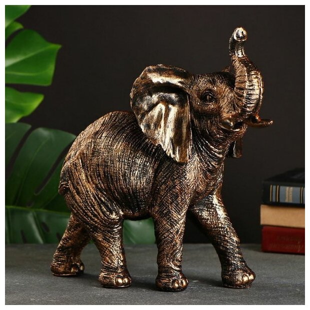 Фигура "Слон" бронза, 19х30х15см