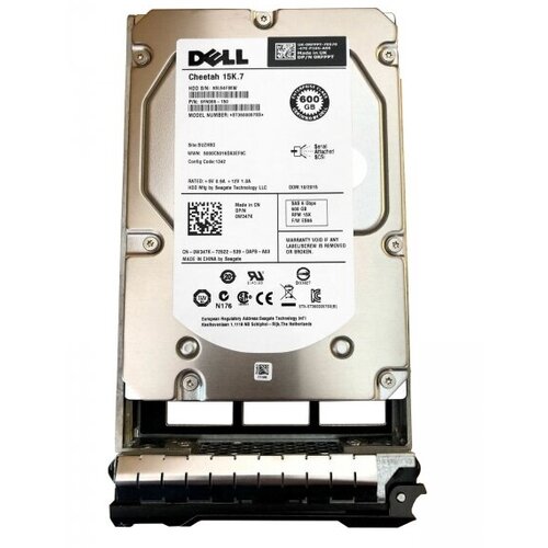 Жесткий диск Dell W347K 600Gb SAS 3,5 HDD жесткий диск dell w347k 600gb sas 3 5 hdd