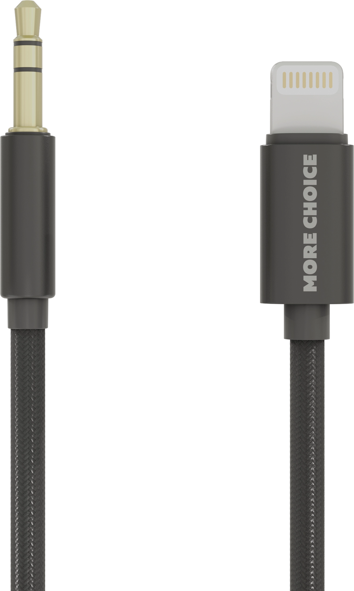 Дата-кабель USB 2.1A для Lightning 8-pin More choice K24i TPE 1м Black