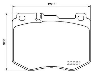 BREMBO колодки тормозные дисковые MERCEDES-BENZ (BBDC) C-CLASS (W205) 08/14- / MERCEDES-BENZ (BBDC) E-CLAS P50120