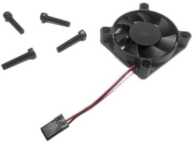 Вентилятор регулятора Hobbywing FAN-MP4510SH-6V-8000RPM@6V-0.30A-BLACK, 45*45*10мм влагозащищён