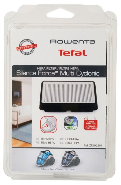 Tefal Фильтр HEPA ZR902501, 1 шт. для пылесосов ROWENTA, Tefal