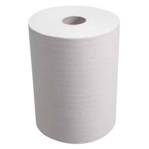 Купить 6697 Бумажные полотенца в рулонах Scott Slimroll белые однослойные (6 рул х 190 м), белый, смешанная целлюлоза, Туалетная бумага и полотенца