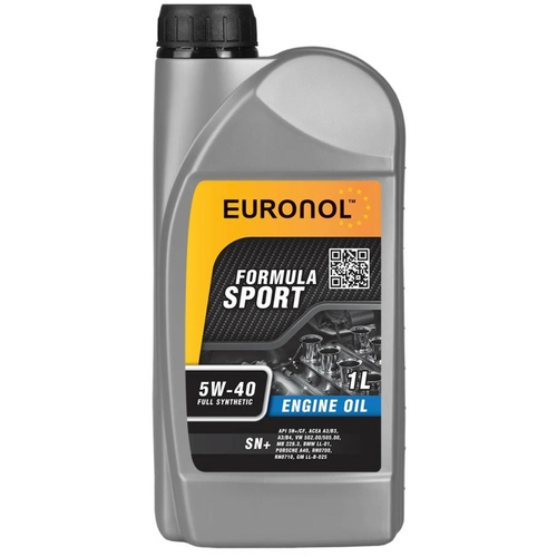 Моторное масло Euronol Sport Formula 5W-40 SN+ 1 л.