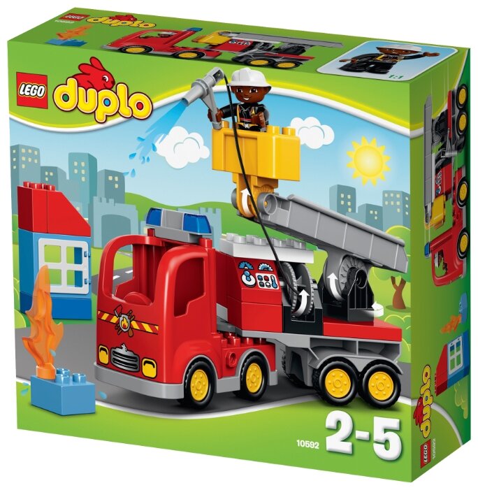 Конструктор LEGO DUPLO 10592 Пожарная машина, 24 дет.