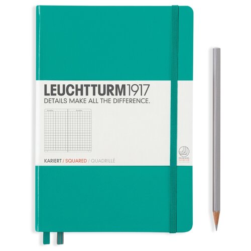 фото Блокнот Leuchtturm1917 344791 (изумруд) A5, 124 листа