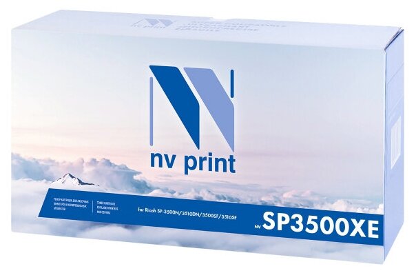 Картридж NV Print SP3500XE для Ricoh, 6400 стр, черный NV-Print - фото №6