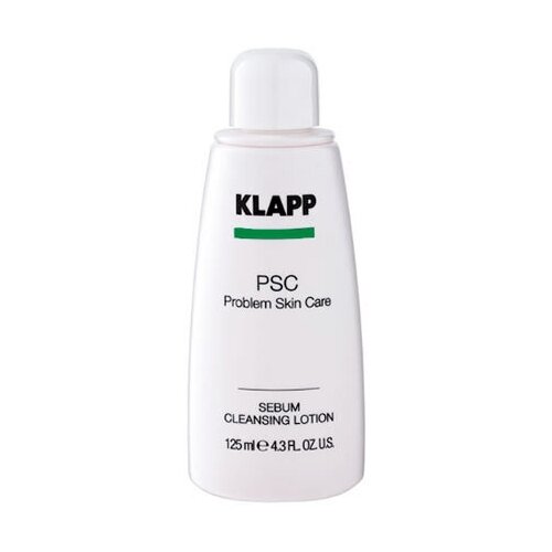 Klapp Problem skin care Sebum cleansing lotion Антисептический очищающий тоник 125 мл. klapp лосьон с цинком болтушка anti septic lotion 125 мл klapp problem skin care