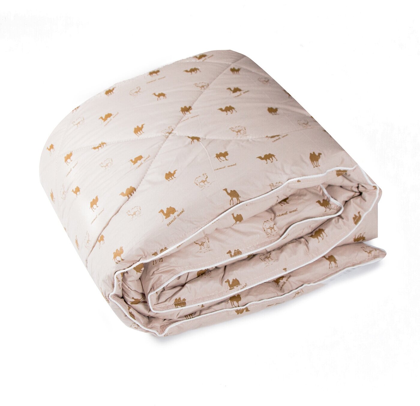 Одеяло Донской Текстиль евро 200x220 см, Зимнее, с наполнителем Верблюжья шерсть - фотография № 3