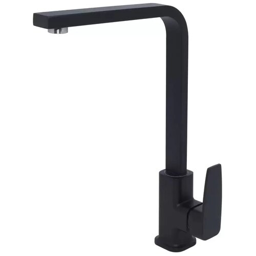 Смеситель для кухонной мойки Big Great высокий, для кухни, мойки, раковины,черный