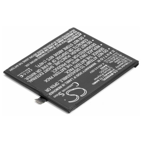 Аккумулятор Cameron Sino CS-MX680XL 3100 мАч для Meizu M3E черный гидрогелевая защитная пленка для meizu m3e мейзу m3e с эффектом самовосстановления на экран глянцевая