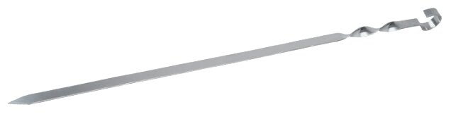 Шампур Союзгриль N1-S02R плоский длина 55 см х 1 шт - фотография № 1