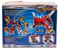 Трансформер YOUNG TOYS Metalions Leo красный