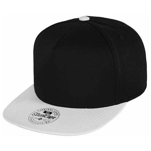 Бейсболка Street caps, размер 56/60, черный