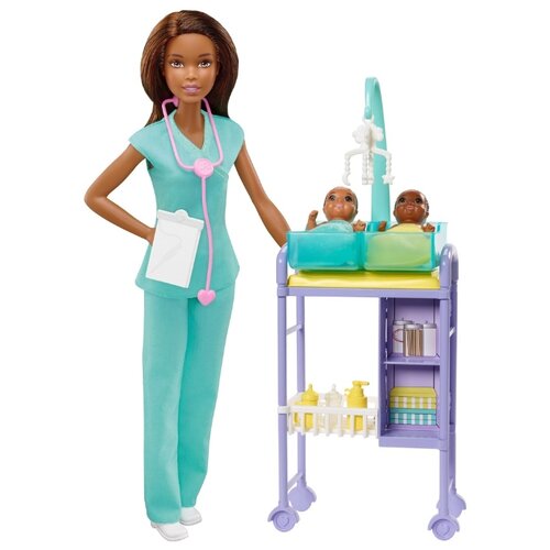 фото Игровой набор barbie baby doctor детский врач, gkh24