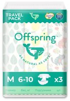 Offspring подгузники M (6-10 кг) 3 шт.