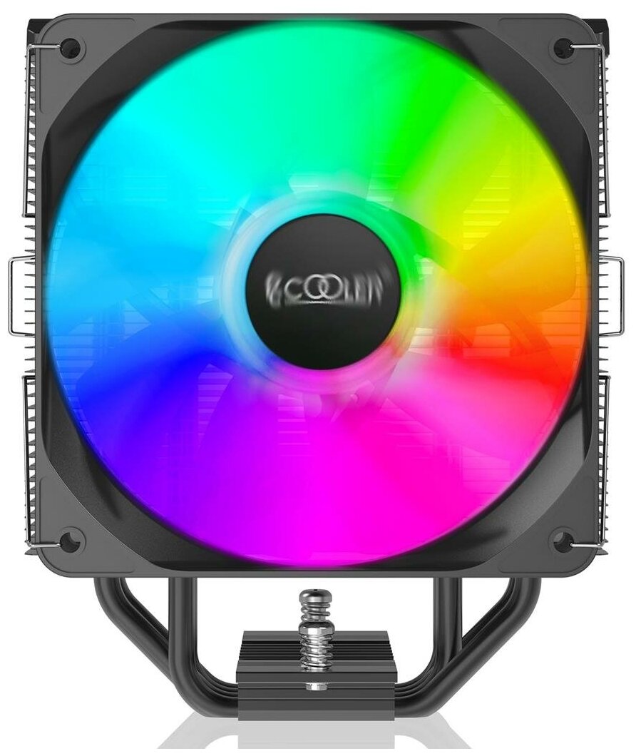 Кулер PCCooler Paladin EX400S S115X/1200/1700/AM4 (24 шт/кор TDP 180W 120mm PWM LED FAN 4 тепловы