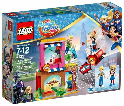 Конструктор LEGO DC Super Hero Girls 41231 Харли Квинн спешит на помощь, 217 дет.