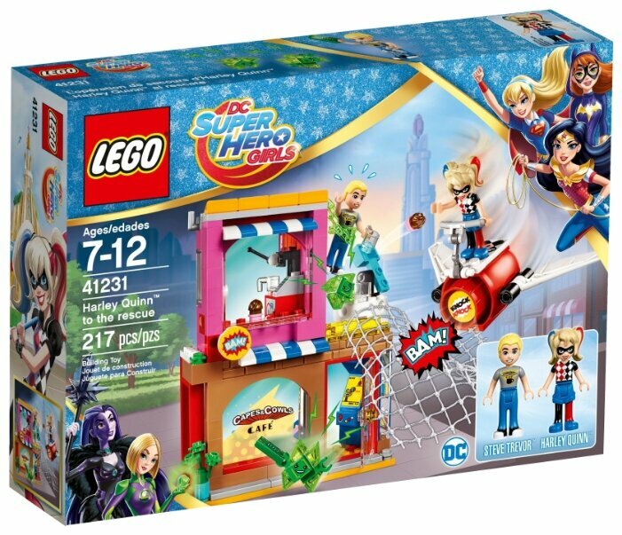 LEGO DC Super Hero Girls Конструктор Харли Квинн спешит на помощь 41231