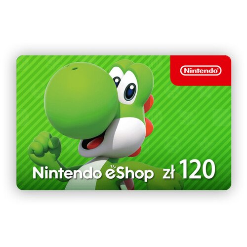 Цифровая подарочная карта Nintendo eShop 120 PLN 340000₽