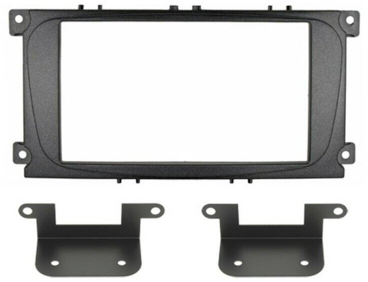 Incar RFO-N15 | 2DIN переходная рамка Ford C-MAX 07-10 Focus II 08-11 Galaxy II 06-15 Mondeo IV 06-14 S-MAX 06-15