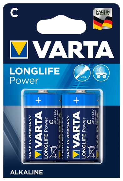 Батарейка VARTA LONGLIFE Power C/LR14