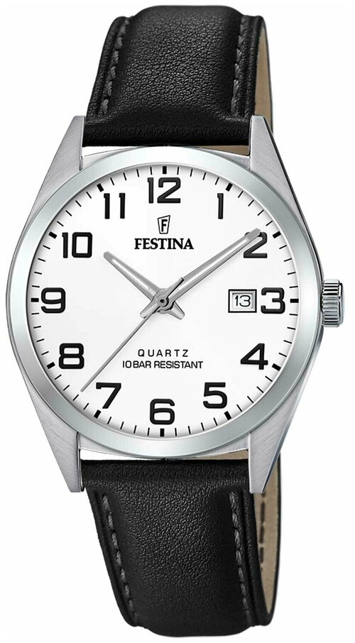 Наручные часы FESTINA Наручные часы Festina Classics 20446, белый, черный