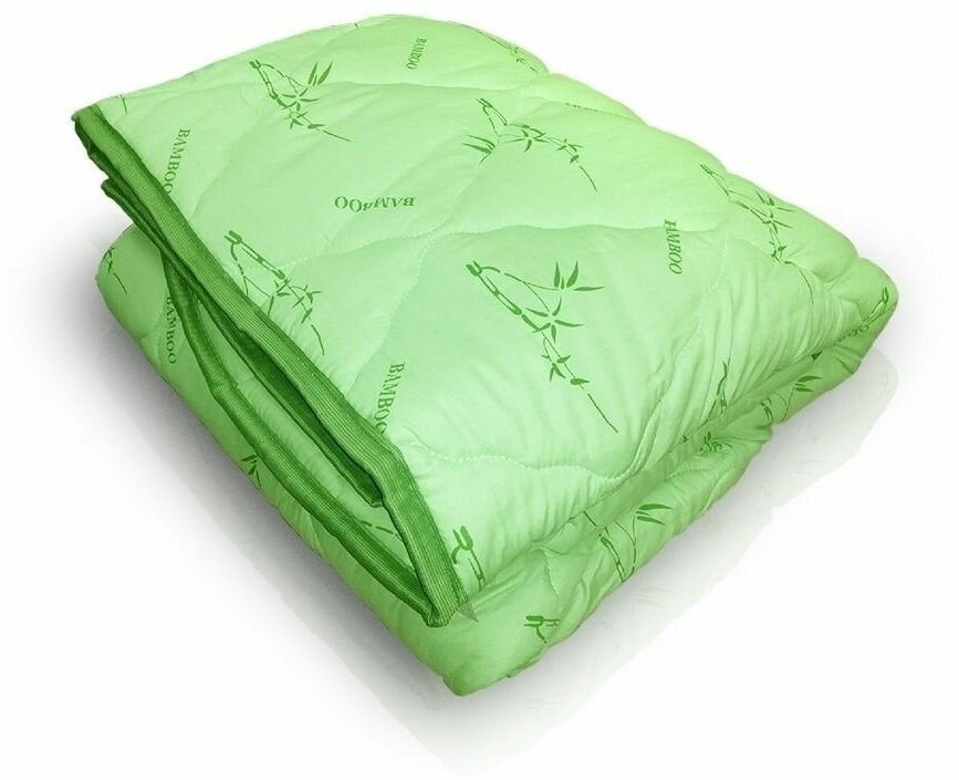 Одеяло Альвитек "Bamboo - Комфорт легкое" 1,5 спальный, 140х205, Теплое, с наполнителем "Бамбуковое волокно" - фотография № 4