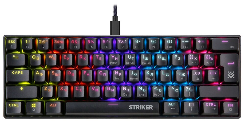 Клавиатура Defender Striker GK-380L 45380