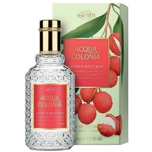 4711 Acqua Colonia Lychee and White Mint одеколон 100 мл унисекс семена мята мини минт